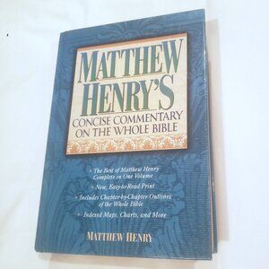 Matthew Henry's Concise Commentary on the Whole Bible